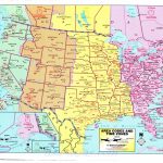 Time Zone Map For The United States Best Printable Map United States | Printable Map Of Us States With Time Zones