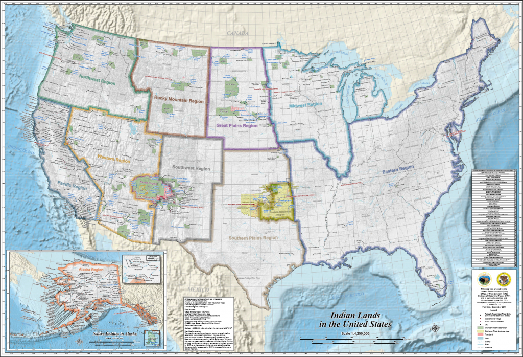 Tribal Nations Maps - Data.gov | Printable Map Of Native American Regions