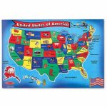 U S A Map Puzzlemelissa Amp Doug Printable Of United States | Printable United States Map Puzzle