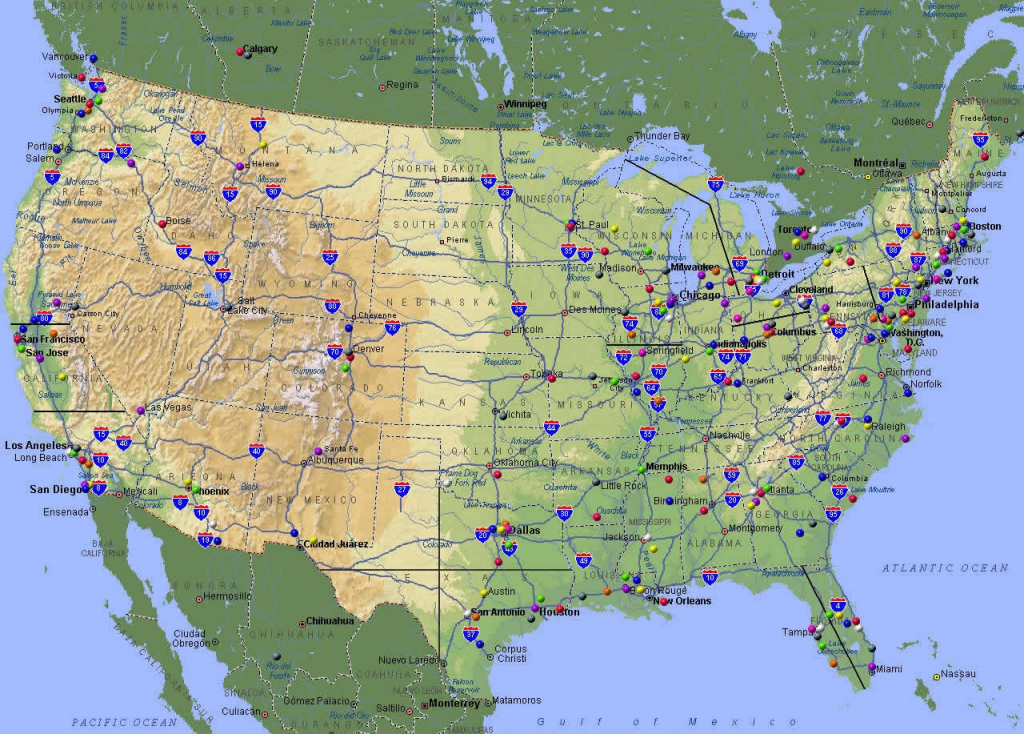 United States Highway Map - Maplewebandpc | Printable Map Of Eastern United States With Highways
