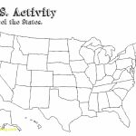 United States Map Blank Numbered New United States Map Printable | Blank Us Map Numbered