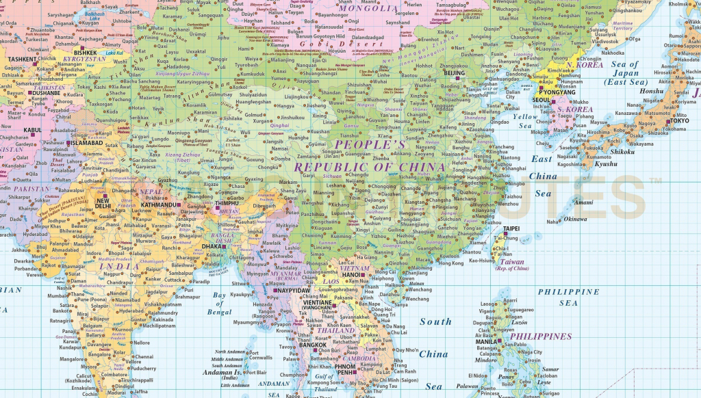 United States Longitude Latitude Map