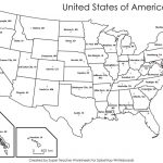 United States Map Quiz Printout New United States Map Printable | Printable United States Blank Map Quiz