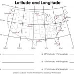 United States Map With Longitude And Latitude Inspirationa World Map | Printable Usa Map With Latitude And Longitude
