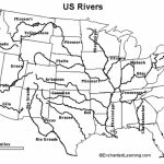 United States Map With Rivers | Sitedesignco | Blank Us Map With Rivers