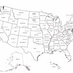 United States Map With State Names And Capitals Printable Best East | Printable United States Map With Capitals