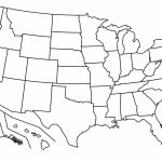 United States Outline Map Numbered 17 Blank Maps Of The U S And | Blank Us Map Numbered