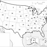 United States Outline Map Numbered Best Blank Us Map States Numbered | Blank Us Map Numbered