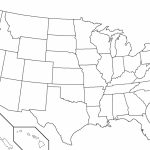 United States Outline Map Pdf Fresh Blank Map Us Blank Us Outline | Printable Empty Map Of Usa
