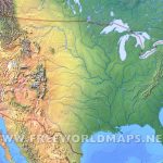 United States Physical Map | United States Physical Map Printable