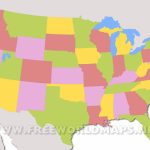 United States Political Map | Blank Usa Political Map