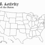 Us 50 State Map Practice Test Fill Blank Us Map Game Usmapblank | Us Map Quiz Printable