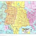 Us Canada Map Pdf Beautiful United States America Printable Map | Printable Us Time Zone Map Pdf