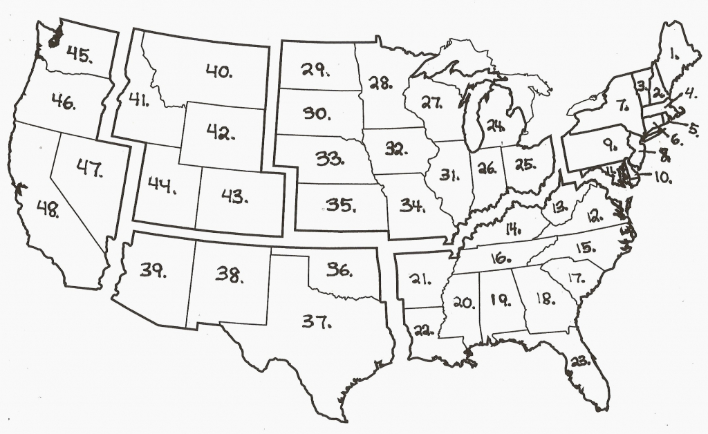 Us Capitals Map Quiz Printable Refrence Us Map States Capitals Quiz | Printable Us Map Flashcards