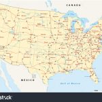 Us Highways Map And Travel Information | Download Free Us Highways Map | Printable Map Of Us Interstate System