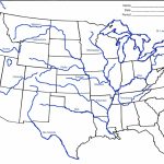 Us Major Rivers Map Printable New Unlabeled Map Us Rivers Us Rivers | Big Printable Us Map