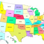 Us Map Colorstate Fresh Printable Map United States America Map | Printable Map Of The United States To Color