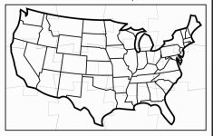 Us Map Of States And Capitals Archives – Fc-Fizkult Awesome Us | Printable United States Map To Label