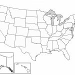 Us Map Outline With State Names New Map Us State Borders Printable | Us Map Blackline Printable