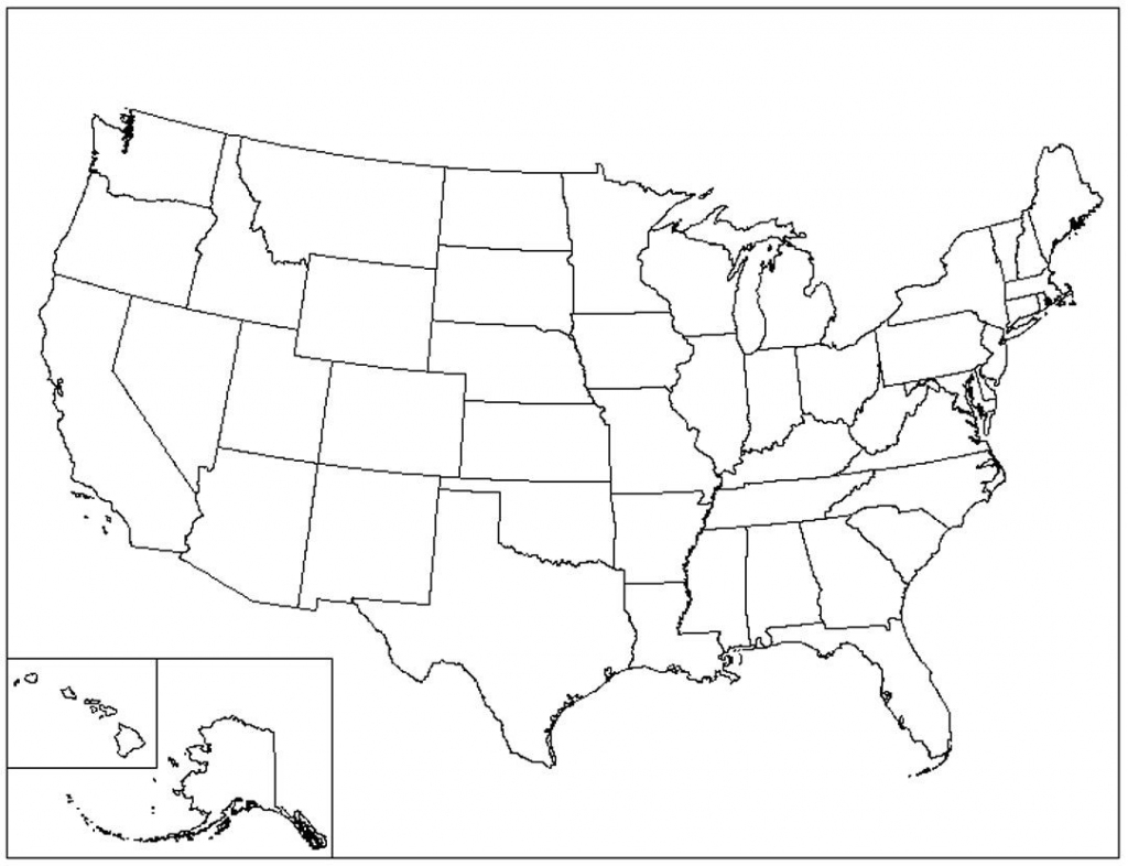 Us Map Printable Pdf Blank Us State Map Printable Printable United | Printable Map Of Us States Without Names