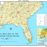 Us Map South Region Printable Us South Region Map Blank Southeast Us | Printable Map Of Southern Usa