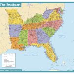 Us Map Southeast Printable Map Of Se Usa 1 Elegant Awesome Us Map | Printable Map Of Se Usa