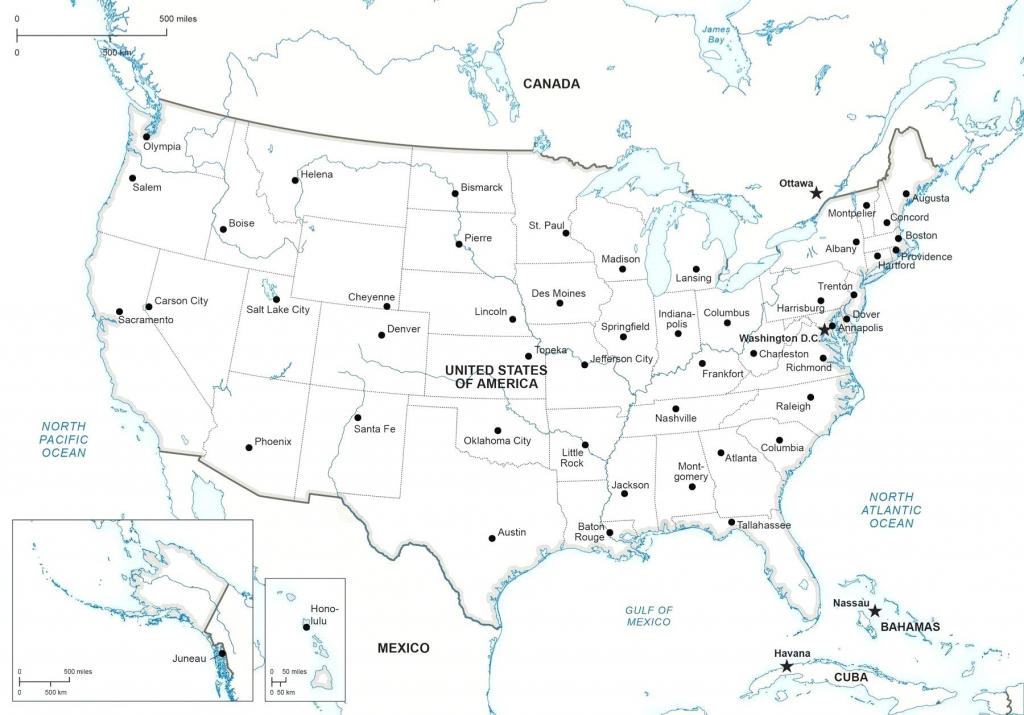 Us Map With Cities Printable Us Political Map Best Of Us Major | Printable Map Of Us Rivers