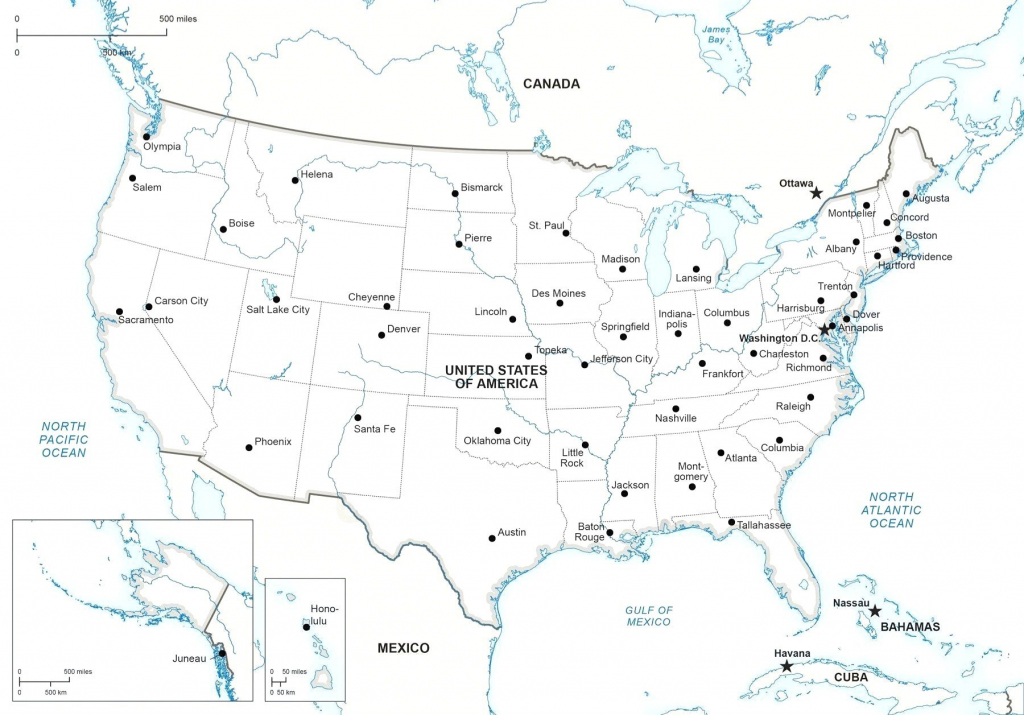 Printable Us Map With Cities And States Printable US Maps Printable Us Map With Cities And States Printable US Maps