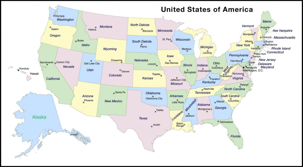 Us Maps States And Capitals Printable Download Your Here Map Of | Printable Map Of Usa With States And Capitals And Major Cities