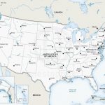 Us Political Map Major Cities Fresh Printable United States Map With | Printable United States Map With Major Cities
