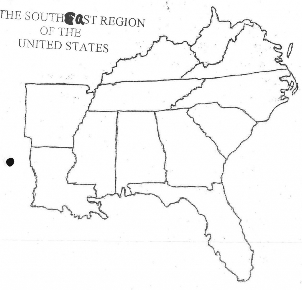 Us Southeast Region Blank Map South East Random Free Downloads Maps | Printable Blank Map Of The Eastern United States