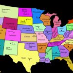 Us State Map With Capitols Usastatescaps New Best Us Map With States | Printable Map Of Usa With State Names And Capitals