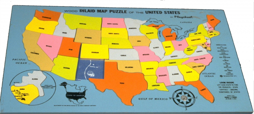 Us States Map Game Puzzle - Maplewebandpc | Printable Map Of Usa Jigsaw Puzzle