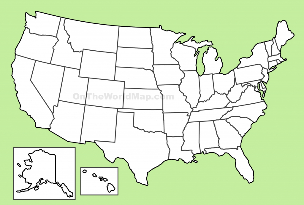 Usa Blank Map | Large Printable Usa Map