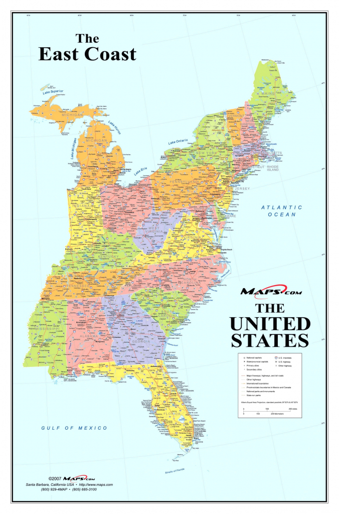 Usa Map East Side Elegant Beautiful United States Map East Side | Printable Map Eastern Usa