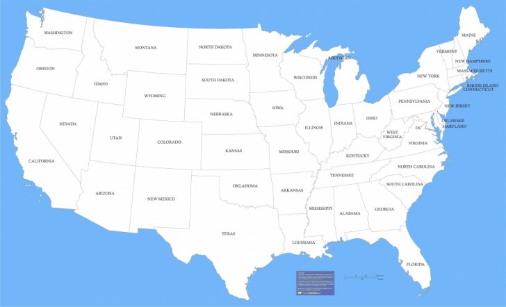 Printable Map Eastern Usa