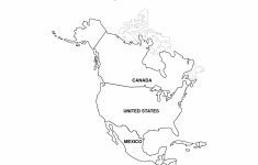 Usa Map Outline Clip Art New Printable Map Of North America – Coliga | Printable Usa Map Outline