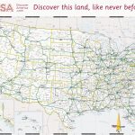 Usa Map | Printable Map Of United States With Roads