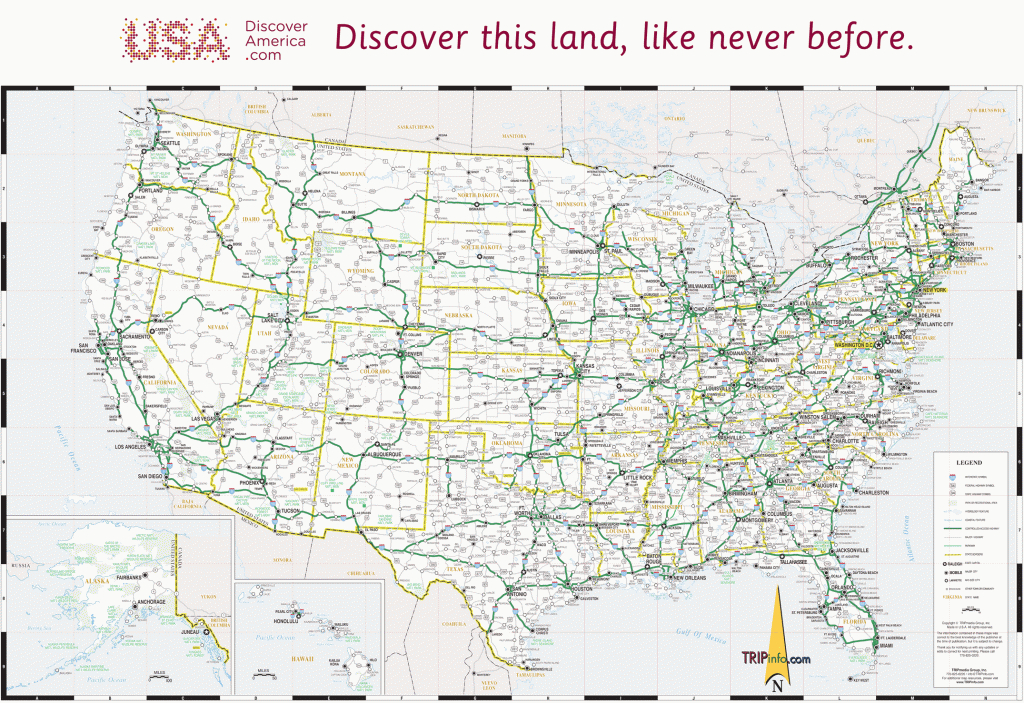 Usa Map | Printable Us Map With Highways