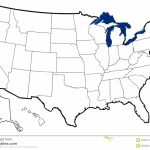 Usa Map Without State Names   Lgq | Free Printable United States Map Without State Names