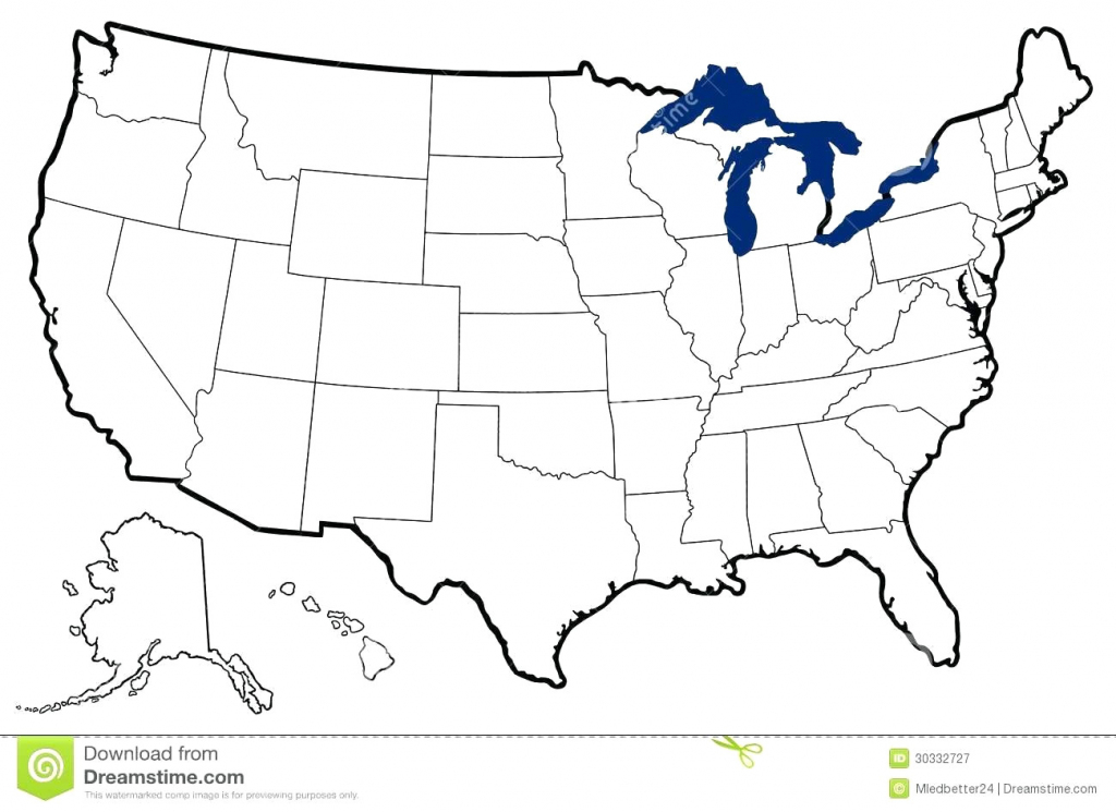 Usa Map Without State Names - Lgq | Giant Printable Us Map