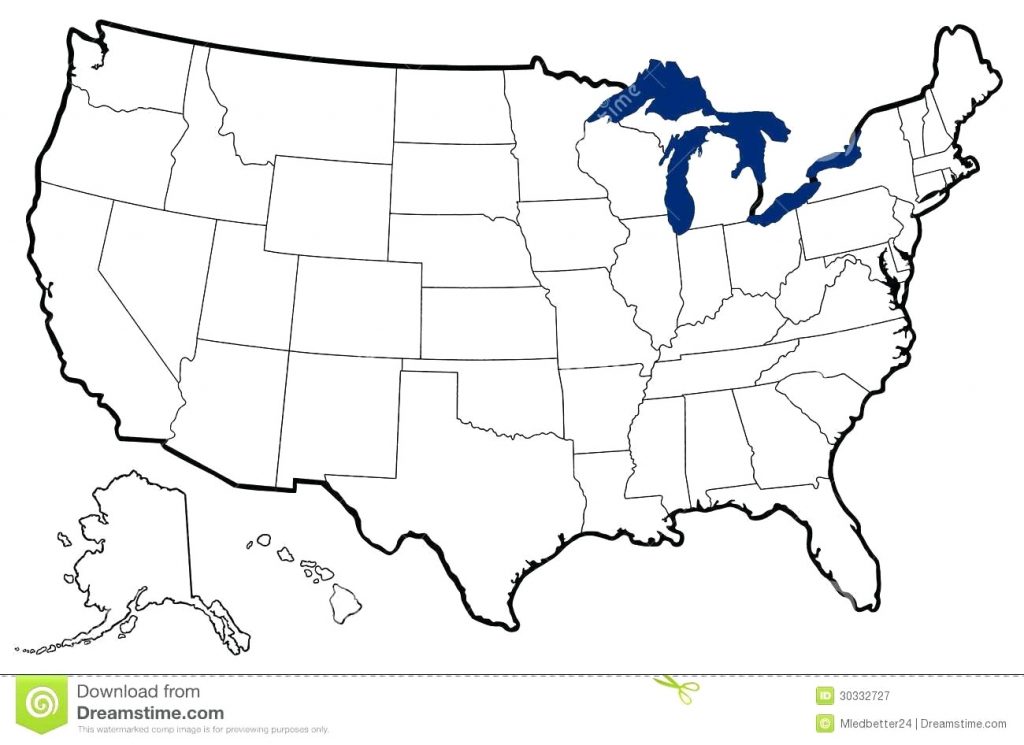 usa map without state names lgq printable united states map no