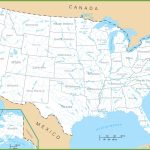 Usa Rivers And Lakes Map | Printable Map Of Us Rivers