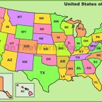 Usa State Abbreviations Map | Printable Map Of The United States With Abbreviations