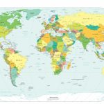 World Map Poster Printable | Printable Maps | Printable Us Map Poster