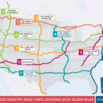 11 Epic Cross Country American Road Trips | Road Trip Usa | Road Trip Map Of Usa