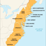 13 Colonies: Timeline   Students | Britannica Kids | Homework Help | 13 Colonies Of Usa Map