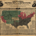 1850 Political Map Of The United States | Map Of The USA In 1850