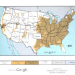 1870 In The United States   Wikipedia | Map Of Usa In 1870