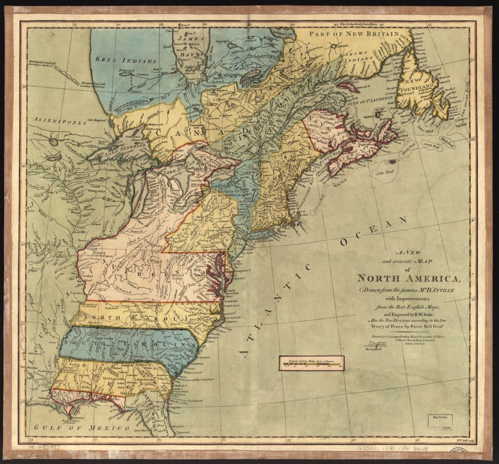 18Th Century Maps Of North America: Perception Vs. Reality | Map of USA in 1700